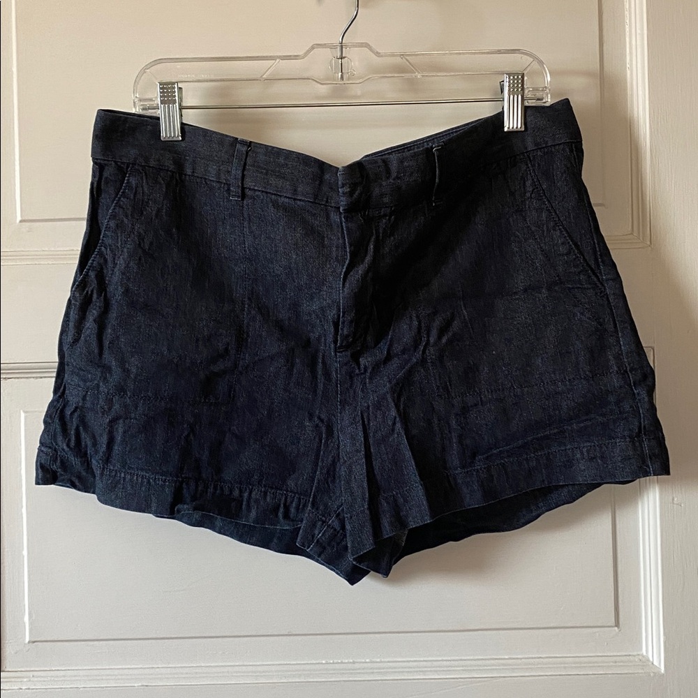 LOFT Dark Denim Shorts
